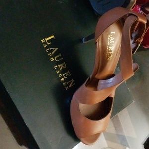 Ralph Lauren platform sandals